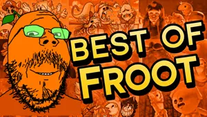 gapejak, wholesome soyjak, best of namefags, 1soyjak, bald, chubby, glasses, green glasses, looking at you, orange background