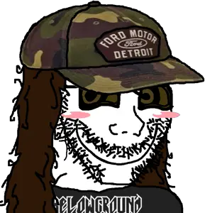 soyak, soyak (cheeky), 1soyjak, beard, big cheeks, black beard, black shirt, blush, brown eyes, brown glasses