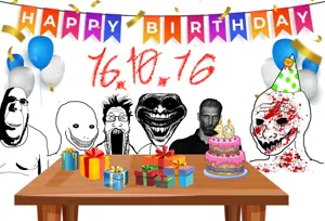 der coomer, gigachad, gigacoomer, rapeson, trollface, wojak, cobson, markiplier soyjak, hornyson, schizojak