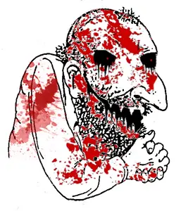 happy merchant, 16.10.16, 1nas, bald, blood, d.a.k, d.a.k., dak, jewish nose, judaism