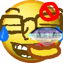 soyak, soyak (laughing), nuurumoji, 😂, 1soyjak, anti pedophilia, bald, ball, circle, closed eyes