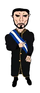 chudjak, chudjak front, unbotheredchud, 1soyjak, beard, black hair, buff, closed mouth, clothes, el salvador