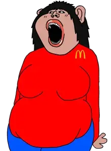 impish soyak ears, female impish amerimutt, female impish ears, impish amerimutt, amerimutt, femjak, 1soyjak, bbw, big beautiful woman, big lips