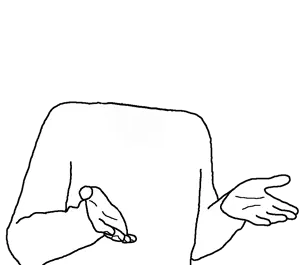 accessory, body, cleavage, hands, headless, idk, shrug, transparent background