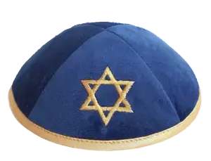 accessory, clothes, hat, heeb, judaism, kike, kippah, religion, slopjak accessory, star of david