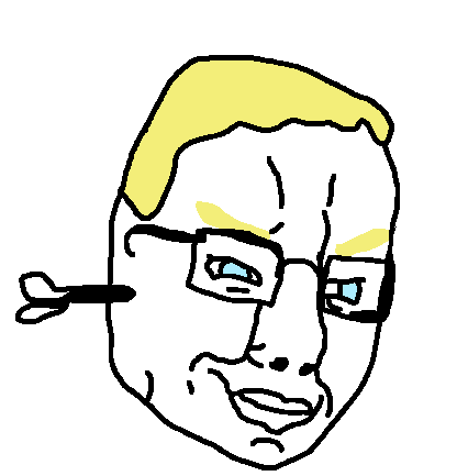 chudjak, aryan, 1soyjak, a10 eyes, blonde hair, blue eyes, closed mouth, face mask, glasses, hair