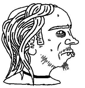 yes chad, 1nas, balding, beard, black eyes, buck teeth, cuck, hair, long hair, looking to the right