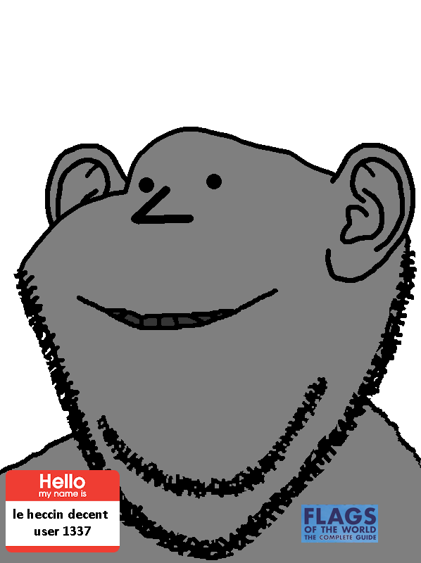 npc wojak, wojak, impish soyak ears, nonexistent namefags, 1soyjak, big ears, black eyes, chin, double chin, ear