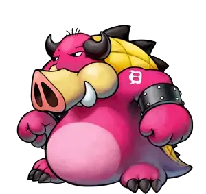 meximutt, abomimutt, 1soyjak, animal, barely a soyjak, black eyes, braces, buff, fangs, full body
