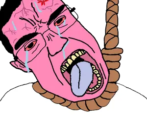 bernd, chudjak, patrick, pink rage, 1soyjak, ack, angry, black eyes, black hair, bloodshot eyes