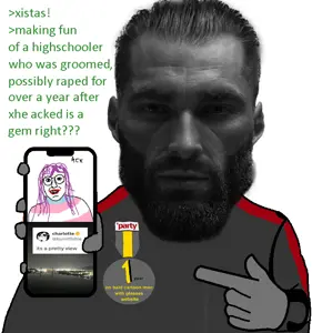 gigachad, nate higgers, gigachaded, natejak, 1 year on bald men with glasses website, ack, animal, brapped comment section☣️☣️☣️ do not enter☣️☣️☣️, bridge, charlotte fosgate