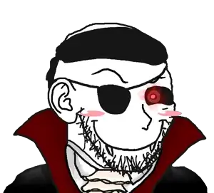 A cheeky vampire.