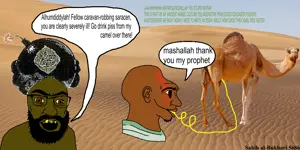 *ubothered bedouin stare*