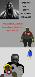 buster baxter, gigachad, pepe, alicia, bernd, hunky twink sex machine, hunky twink sex machine, 3soyjaks, ack, angry