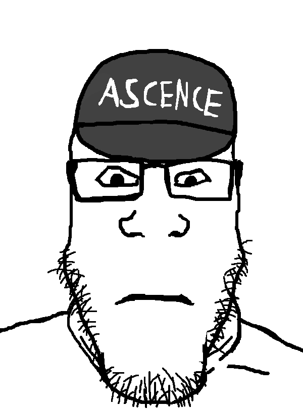 markiplier soyjak, neutralplier, 1soyjak, bald, cap, closed mouth, clothes, front view, glasses, hat