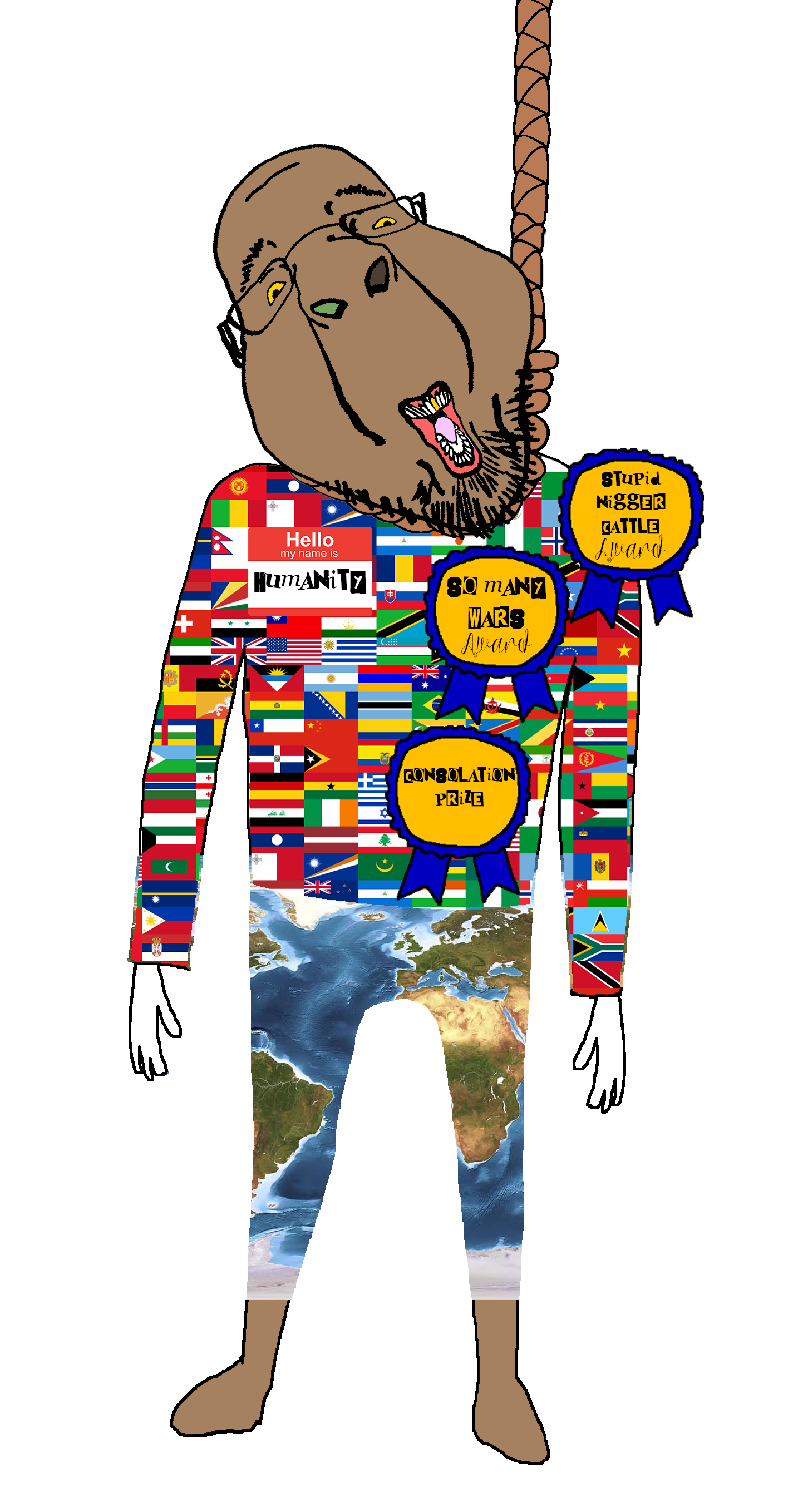 bernd, hanging troonjak, troonjak, slopjak, 1soyjak, ack, award, awards, bald, brown skin