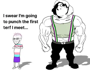 cobson, female cobson, female hornyson, hornyson, soyak (smug), femjak, rapeson, iswearimgoingto, 2soyjaks, belt