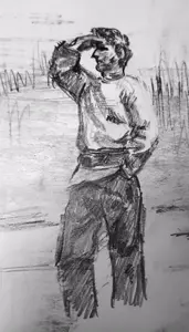poison, belt, codreanu, drawing, pencil, shading, original content