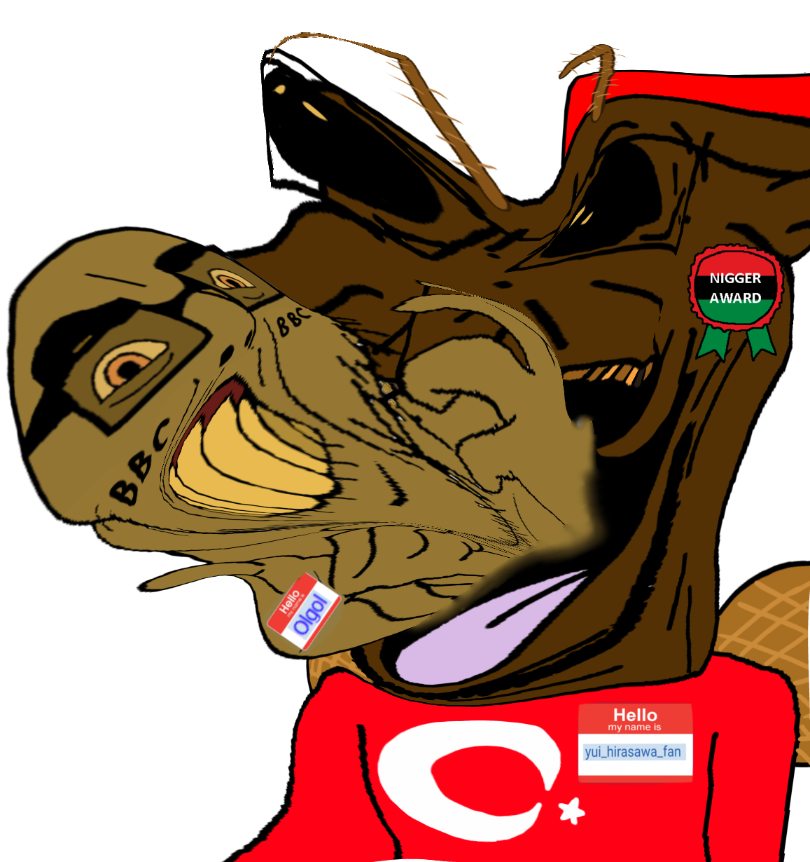 cobson, disturbingjak, feraljak, soyjak neo, syndromejak, feralolgol, olgolstein, slopjak, fusionjaks, 2soyjaks