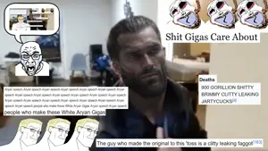 gigachad, bernd, chudjak, patrick, aryan, gigachaded, 3soyjaks, a10 eyes, bald, beard
