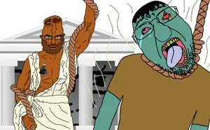 gigachad, petachad, squidward tentacles, bernd, chudjak, soyak, chudjak front, hanging troonjak, muscular chud, soyak (smug)