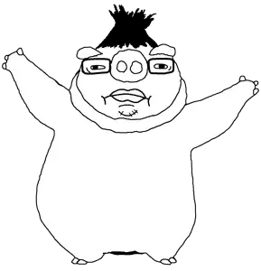 leonard (angry birds), chudjak, leonardjak, meximutt, tongamutt, tonganpig, fusionjaks, 1soyjak, animal, arm