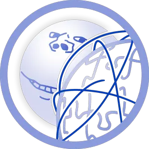 impish soyak ears, 1soyjak, closed mouth, jigsaw puzzle, logo, looking at you, no beard, no glasses, open eyes, smile