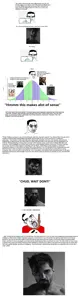 gigachad, chudjak, chudjak front, patrick, suicide chud, bloodshot eyes, clothes, crying, ear, glasses
