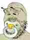 gapejak, babyjak, mustached gapejak, babyjak, animaljaks, 1soyjak, baby, beige skin, eye stalks, glasses