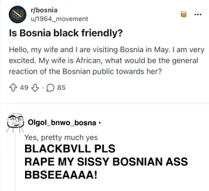 bosnian, cobson, olgolstein, bbc, bbc slut, black, black eyes, bnwo, bosnia, bosniak