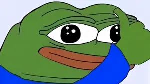 marv, pepe, 1nas, amphibian, animal, bald, big lips, black eyes, blue background, blue shirt
