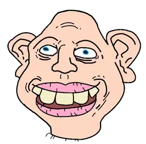 sheeeit, timmy, bald, blue eyes, cracker, ear, hair, lips, nose, pink lips