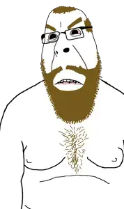 cobson, markiplier soyjak, corn lover, hornyson, porn lover, science lover, coomerjak, 1soyjak, balding, beard