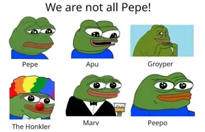 apu, groyper, marv, pepe, 6nas, alcohol, amphibian, animal, big lips, black eyes