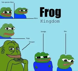 apu, groyper, marv, pepe, 6nas, amphibian, animal, bald, big lips, blue background