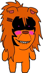 femjanny, markiplier soyjak, female markiplier, lil chuddy, 1soyjak, animal, animal ears, biting lip, blush, bra