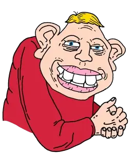 happy merchant, sheeeit, timmy, 1nas, big ears, big lips, blonde hair, blue eyes, clothes, cracker