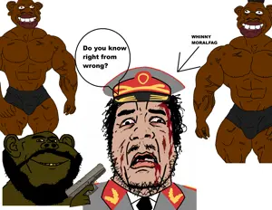 esl fnf pedo, chudjak, feraljak, impish soyak ears, markiplier soyjak, chudplier, tetojak, 4soyjaks, bald, beard