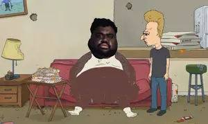 leviathan, yes chad, yes chinlet, 2nas, beard, beavis and butthead, belly, belly button, big nose, black eyes