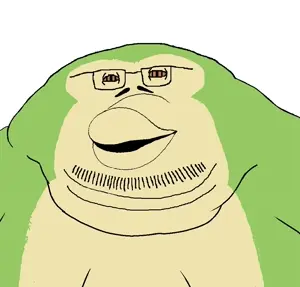 doughjak, meximutt, baboo, bantujeet, bantumutt, 1soyjak, alien, bald, big lips, blob