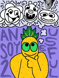 pineapple punch, mickey mouse, doughjak, floweyjak, leonardjak, weirdpenis, weirdpenis front, useful soys, 5soyjaks, animal