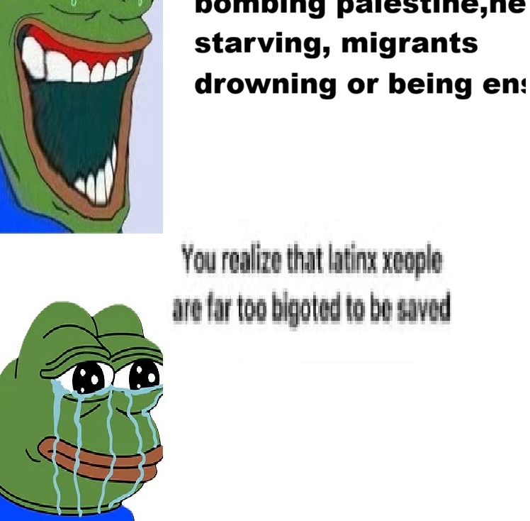 pepe, amphibian, animal, bald, black eyes, closed eyes, closed mouth, crying, dead nigger baby, dnb
