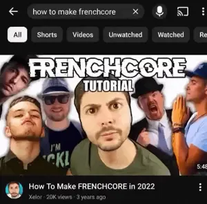 frenchjak, irl soyjaks, 1soyjak, big eyes, brown hair, closed mouth, clothed, clothes, french, frenchcore