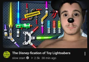 mickey mouse, slow start, thumbnail, youtube, youtube thumbnail, mickey mouse, star wars, communiaryan
