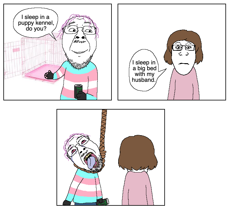 bernd, markiplier soyjak, female markiplier, hanging troonjak, neutralplier, troonjak, femjak, 'toss, 2soyjaks, ack