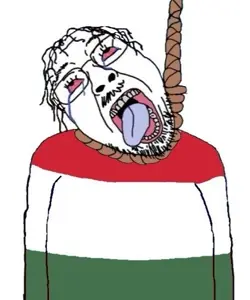 mexiaryan gerontophile, bernd, hanging troonjak, troonjak, ack, bloodshot eyes, blue tongue, chink, chinksectoid, country