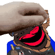 chudjak, jartycuck, patrick, jartycuck, slopjak, 1soyjak, ack, big red lips, black hair, black skin