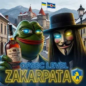 pepe, opsec level, alcohol, anonymous, black eyes, black hair, carpathia, castle, closed mouth, cognac