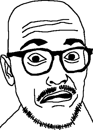 longnose, shortnose, remastered soyjaks, 1soyjak, bald, black eyes, ear, forehead lines, glasses, half open mouth