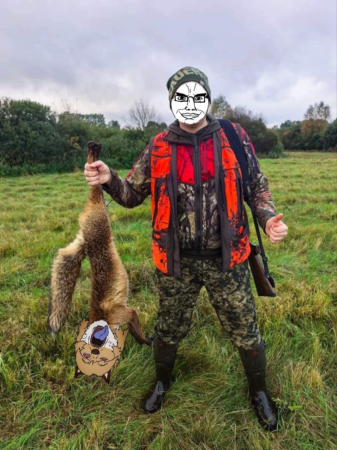averi, bernd, chudjak, chudjak front, trannyfur, troonjak, 2soyjaks, animal, anthro, averi pedo nigger